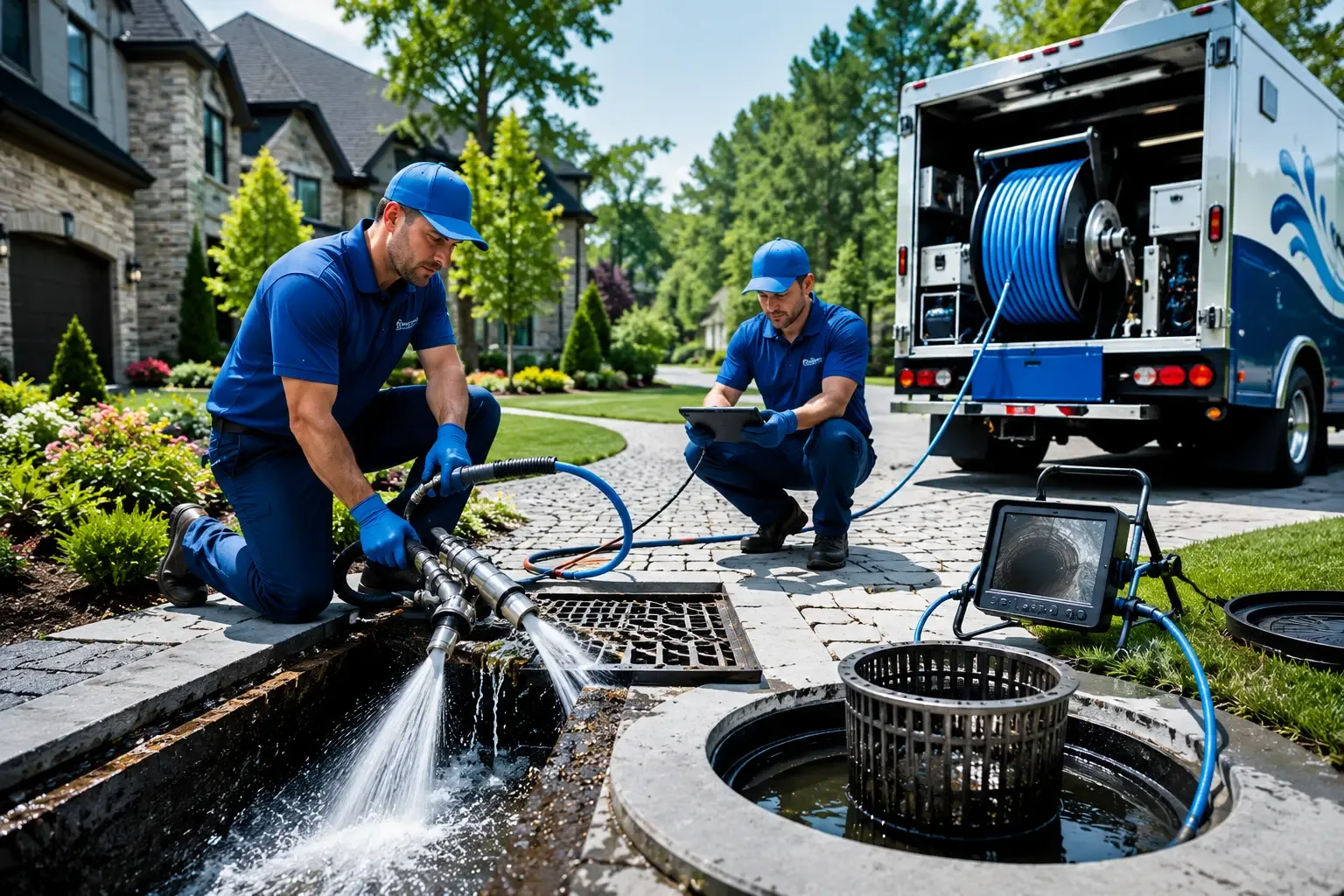 Local outdoor drain cleaning professionals in Uniontown, AR
